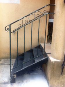 Escaliers fer forgé sur mesures