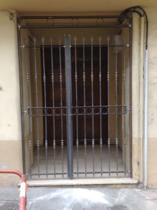porte en fer forgé de sécurité hyères