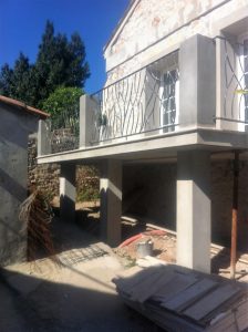garde-corps sur mesures - acier ferronnerie - garde corps par faufer fauchier dans le var toulon hyères le pradet