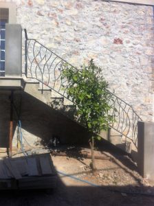 garde-corps sur mesures - acier ferronnerie - garde corps par faufer fauchier dans le var toulon hyères le pradet